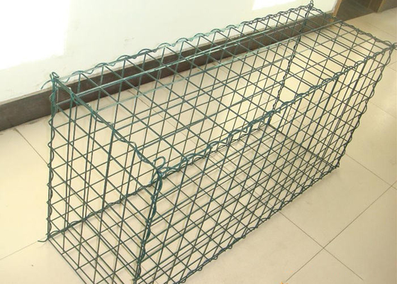 4mm 직경 2.0x1.0x0.5 용접된 Gabion 메시 바구니 반대로 부식