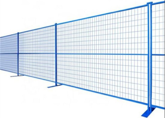 OEM 12in 6ft 캐나다 임시 금속 펜싱 패널 건설 현장 둘레 울타리