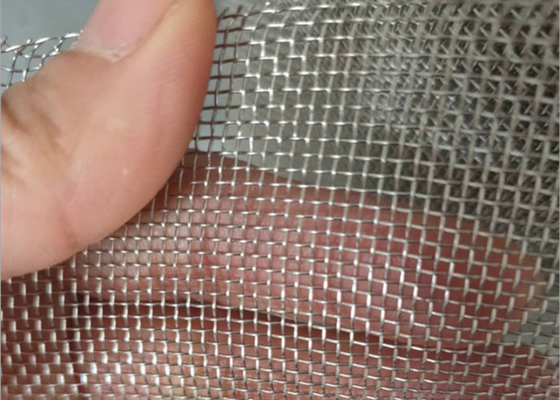 길쌈되는 0.02mm Dia 10m 길이 창 스크린 철망사 SS316 보통