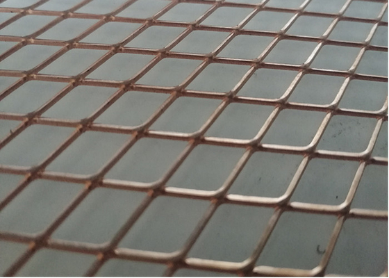1.8mm Dia ISO 9001 확장된 금속 와이어 메쉬 EMI 보호 구리 메쉬 시트