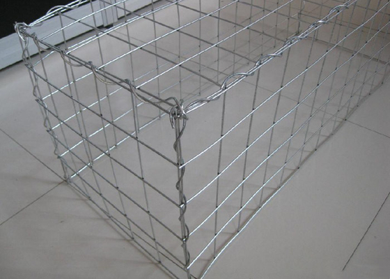 PVC 입히는 철사 담 암벽 반대로 부식 Galfan 돌망태 바구니