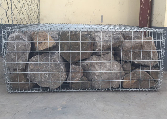 4mm 직경 2.0x1.0x0.5 용접된 Gabion 메시 바구니 반대로 부식