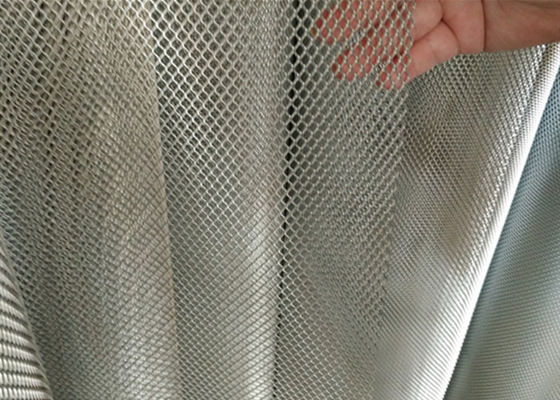 0.3mm ~ 2mm 알루미늄 확장 금속 와이어 메쉬 1.1 게이지
