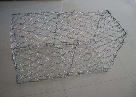 사면 보호를 위한 6x8cm 뜨거운 담궈진 직류 전기를 통한 Gabion 상자 반대로 부식